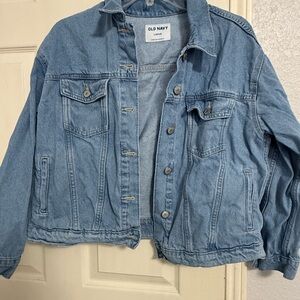Old Navy Women's Light Blue Jean Jacket
